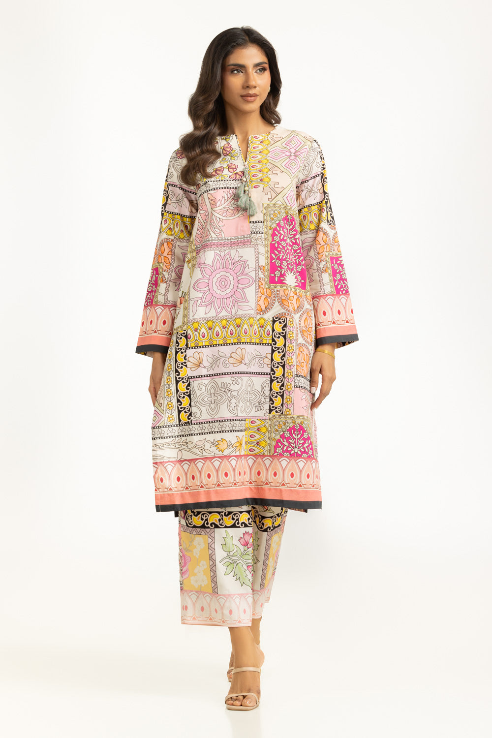 Cotton Viscose Printed Co-Ord Set IPST-55247