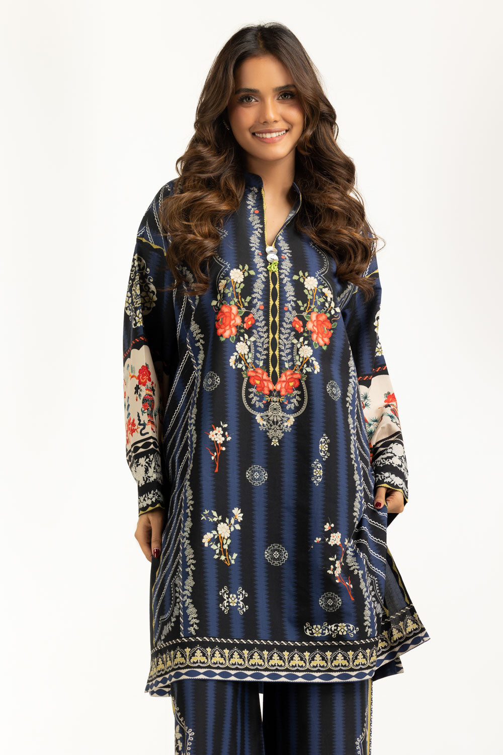 Cotton Viscose Printed Co-Ord Set IPST-55280