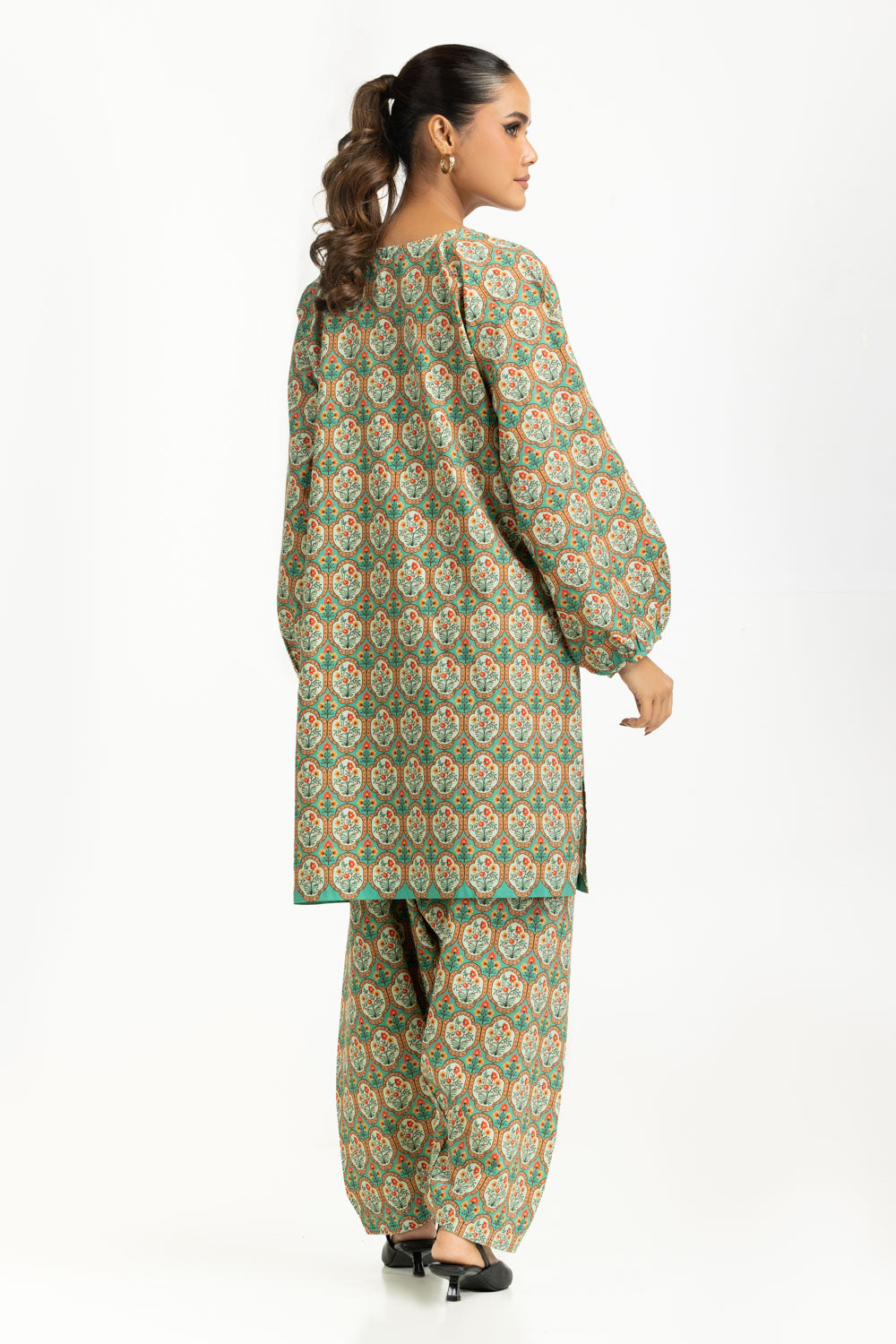 Cotton Viscose Printed Co-Ord Set Ipst-55281