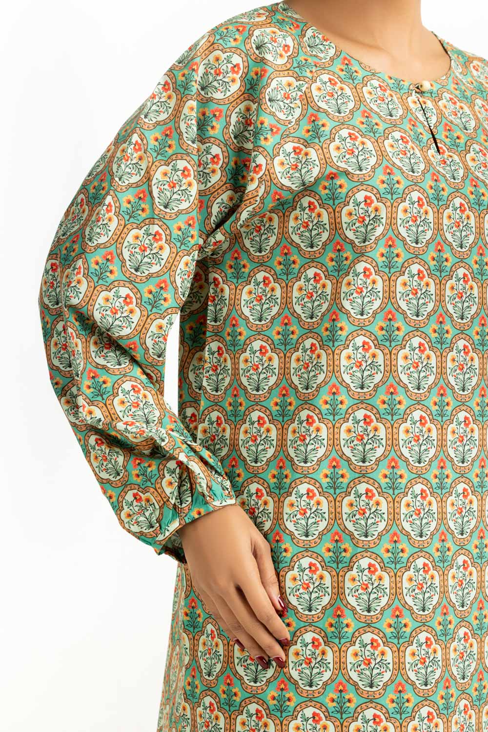 Cotton Viscose Printed Co-Ord Set Ipst-55281