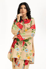 Cotton Viscose Printed Co-Ord Set IPST-55282