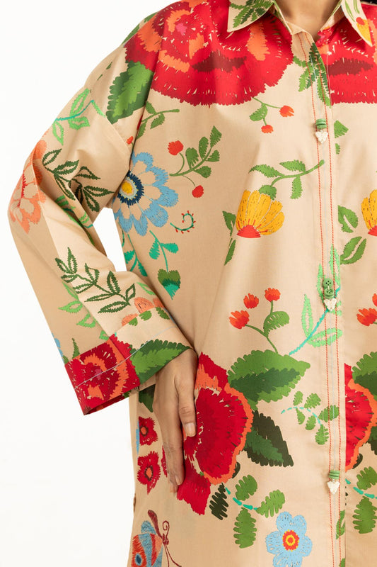 Cotton Viscose Printed Co-Ord Set IPST-55282