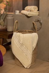 Cream Combed Towel 6pcs Set 25