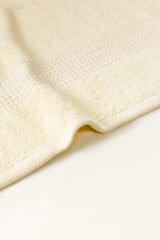 Cream Dyed Bath Towel