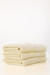 Cream Dyed Bath Towel