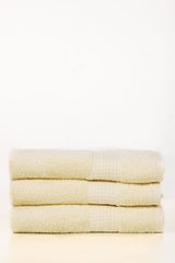 Cream Dyed Bath Towel