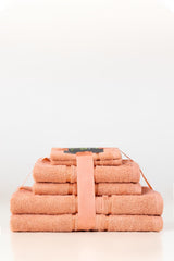 Creampuff Combed Towel 6pcs Set