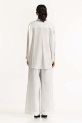 Creased Effect Button Down Shirt WM-CS-SS24-080