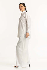 Creased Effect Button Down Shirt WM-CS-SS24-080