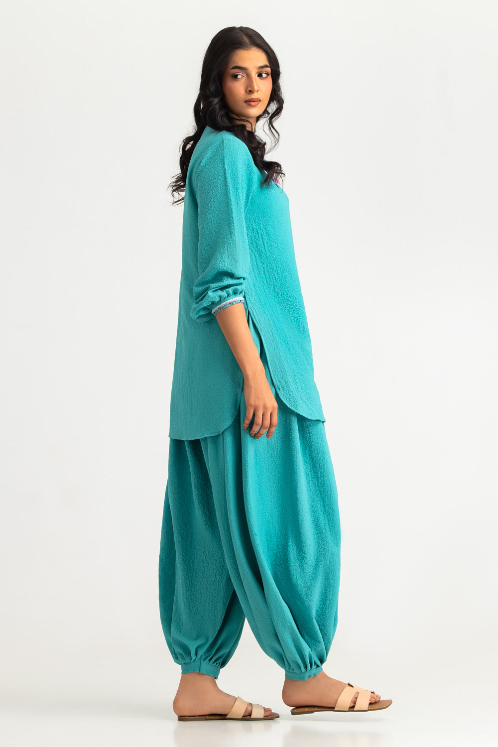 Crepe Dyed Co-Ord Set