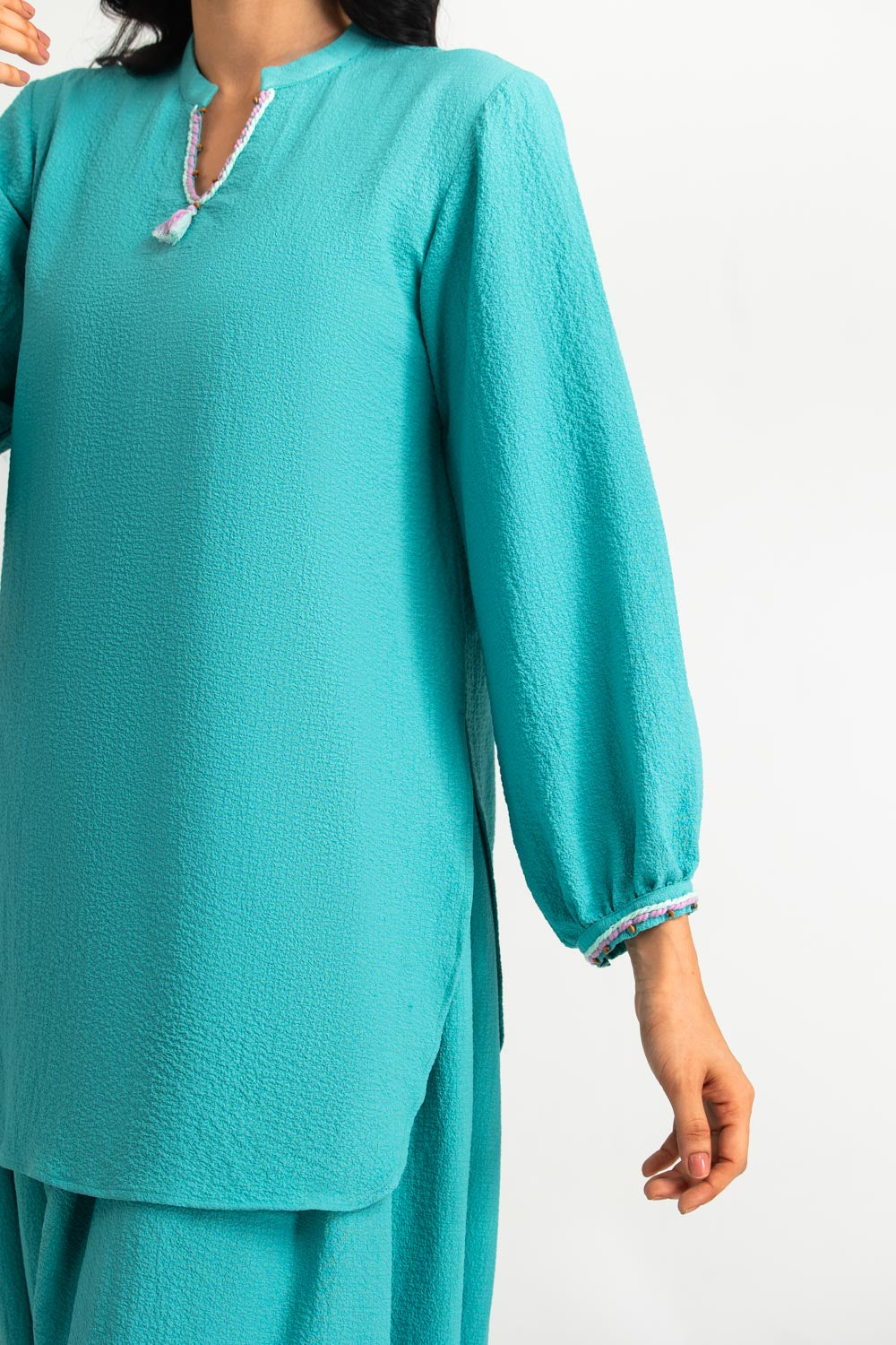 Crepe Dyed Co-Ord Set