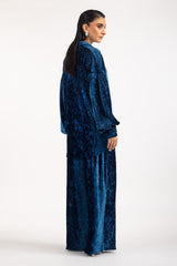 Crinkle Velvet Co-Ord Set IPST-55162