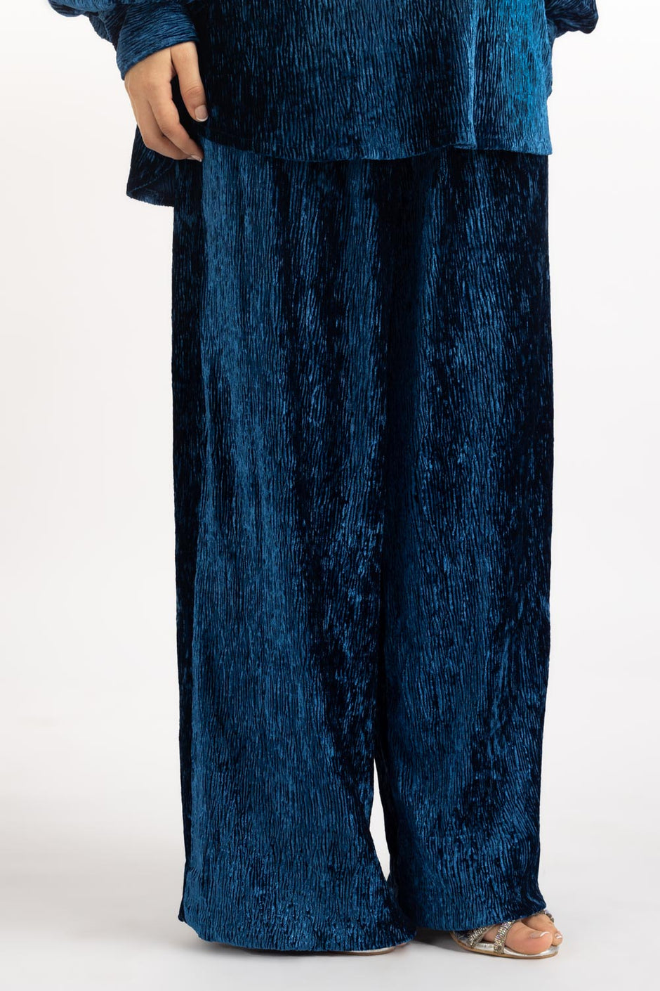 Crinkle Velvet Co-Ord Set