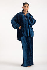 Crinkle Velvet Co-Ord Set IPST-55162