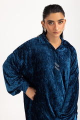 Crinkle Velvet Co-Ord Set IPST-55162