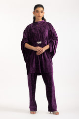 Crinkle Velvet Co-Ord Set IPST-55163