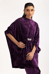 Crinkle Velvet Co-Ord Set IPST-55163