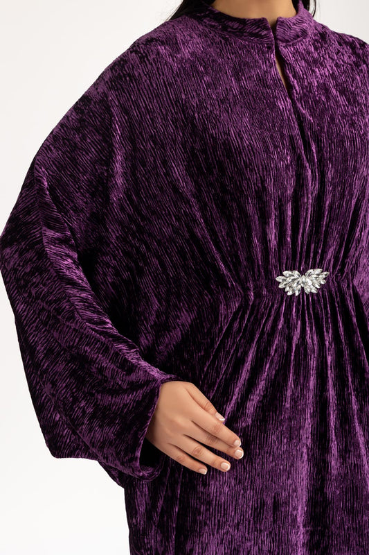 Crinkle Velvet Co-Ord Set IPST-55163