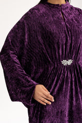 Crinkle Velvet Co-Ord Set IPST-55163