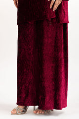 Crinkle Velvet Co-Ord Set IPST-55164
