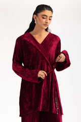 Crinkle Velvet Co-Ord Set IPST-55164