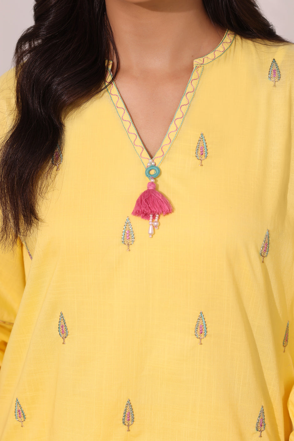 Cross Hatch Embroidered Co-Ord Set