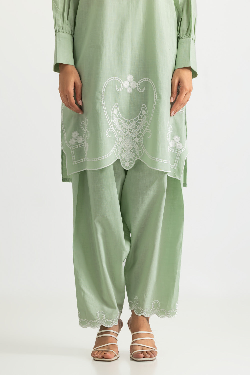 Cross Hatch Embroidered Co-Ord Set