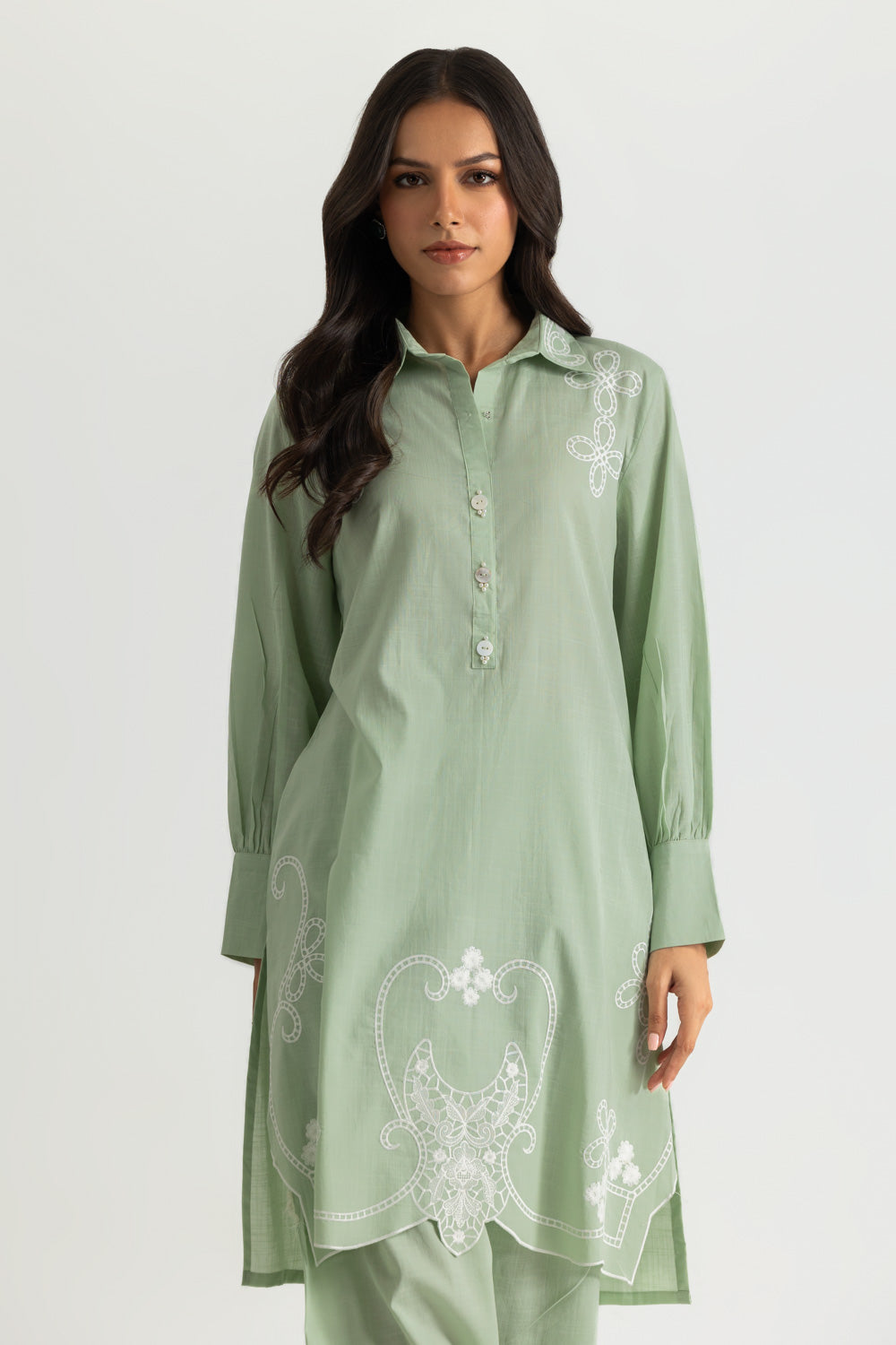 Cross Hatch Embroidered Co-Ord Set
