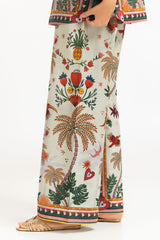 Cross Hatch Printed Co-Ord Set IPST-77151