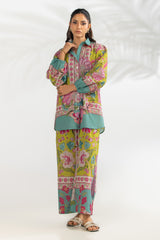 Cross Hatch Printed Co-Ord Set IPST-77153