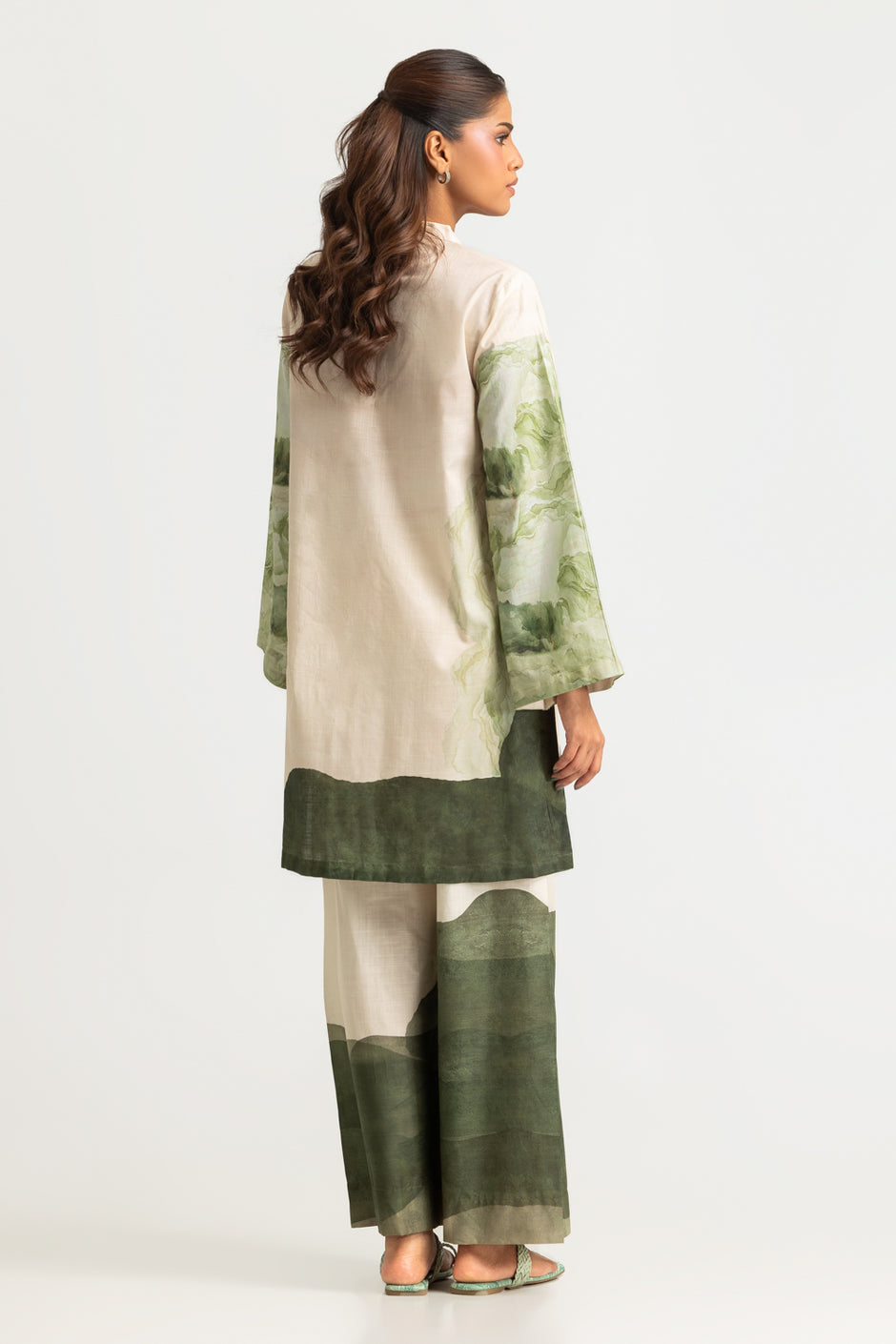 Cross Hatch Printed Co-Ord Set