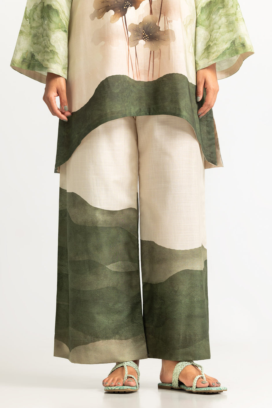Cross Hatch Printed Co-Ord Set