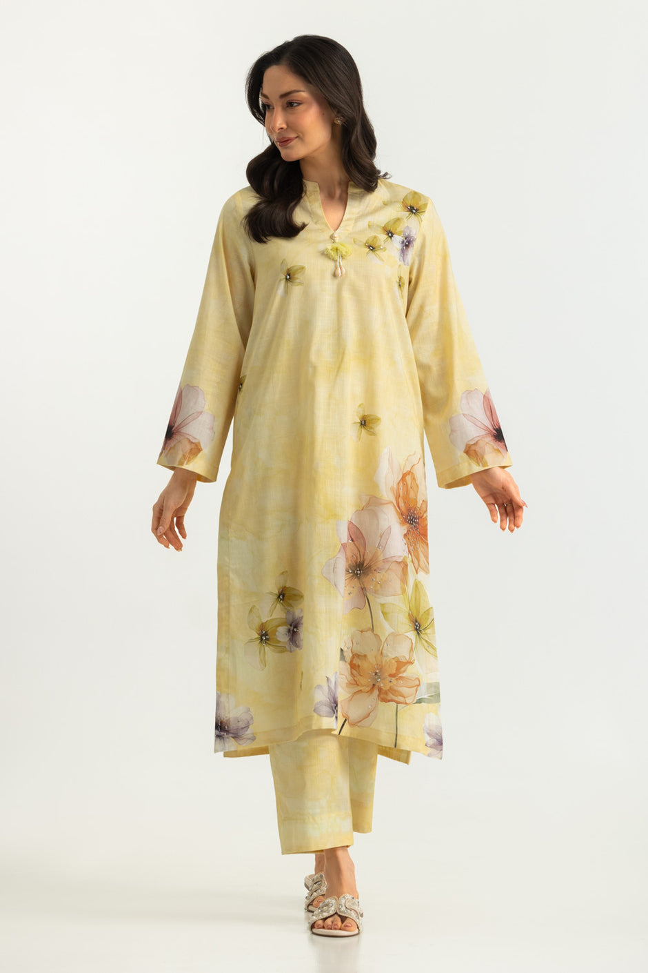 Cross Hatch Printed Co-Ord Set