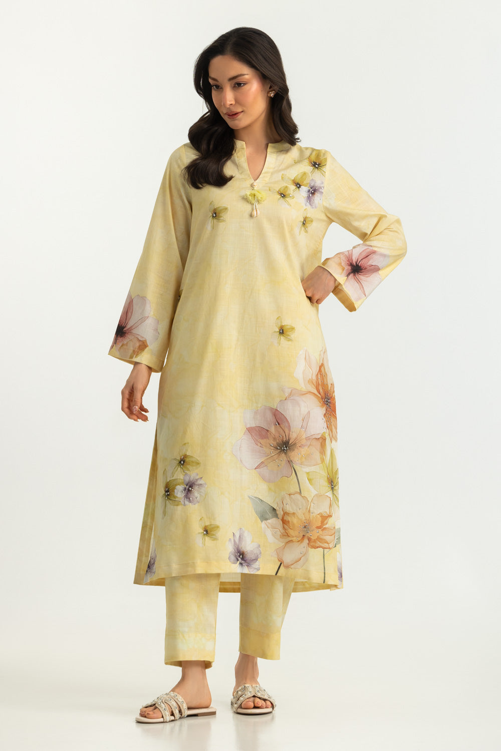 Cross Hatch Printed Co-Ord Set