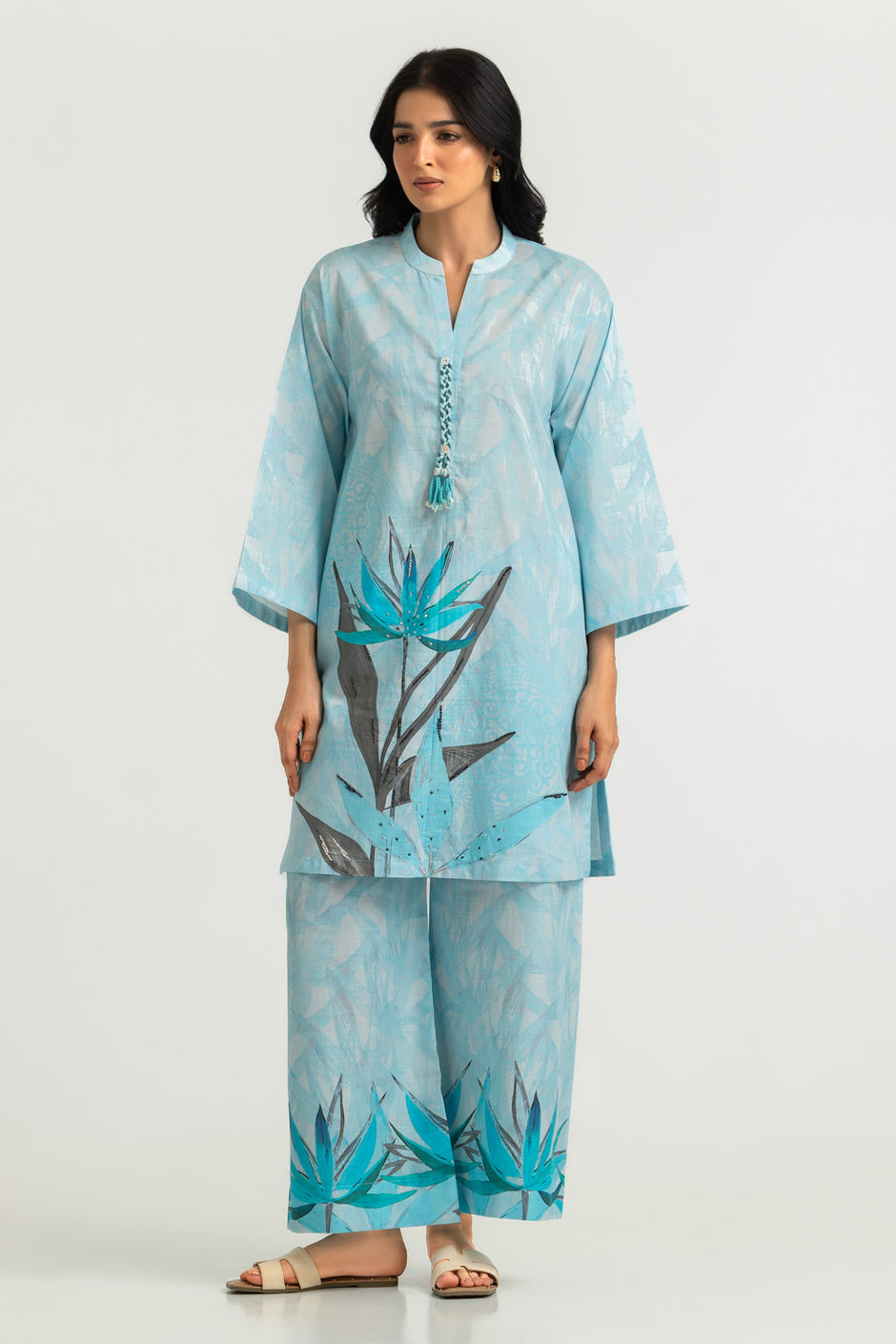 Cross Hatch Printed Co-Ord Set