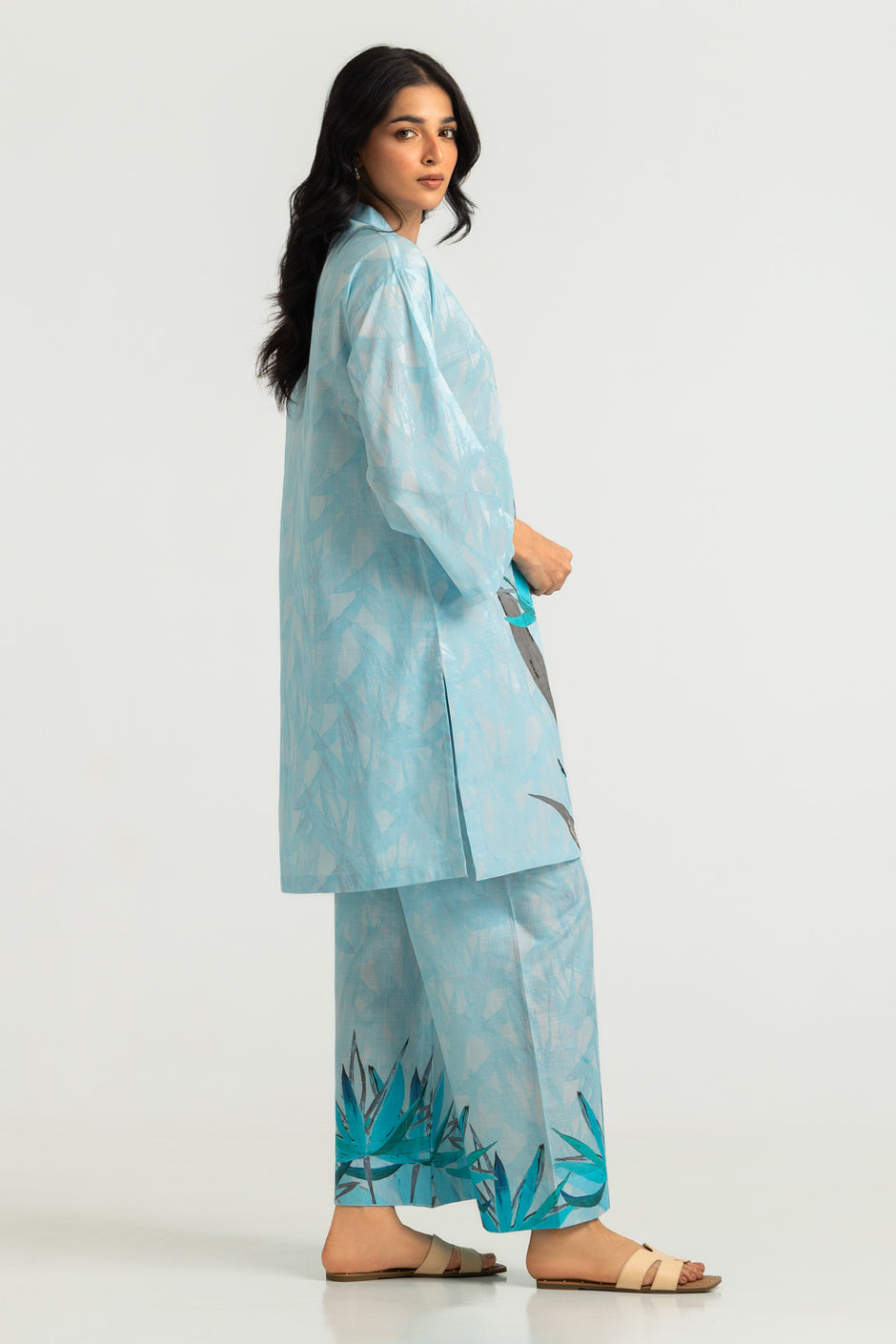 Cross Hatch Printed Co-Ord Set