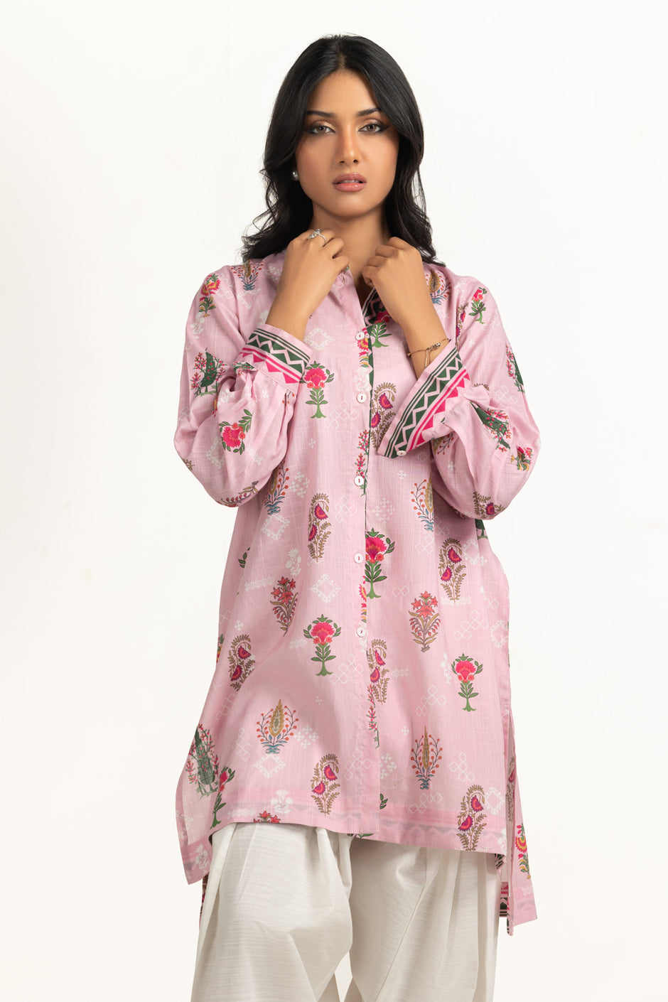 Cross Hatch Printed Shirt