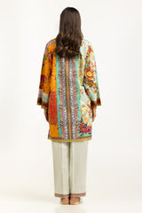 Cross Slub Printed Co-Ord Set IPST-55014