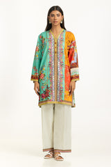 Cross Slub Printed Co-Ord Set IPST-55014