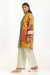 Cross Slub Printed Co-Ord Set IPST-55014