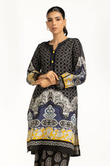 Cross Slub Printed Co-Ord Set IPST-55032