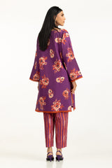 Cross Slub Printed Co-Ord Set IPST-55121