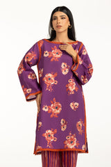 Cross Slub Printed Co-Ord Set IPST-55121