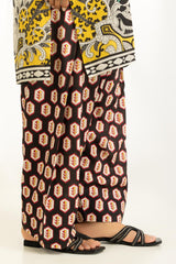 Cross Slub Printed Co-Ord Set IPST-55225