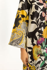Cross Slub Printed Co-Ord Set IPST-55225