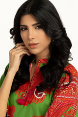 Cross Slub Printed Shirt IPS-55236