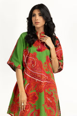 Cross Slub Printed Shirt IPS-55236