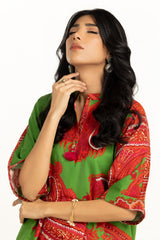 Cross Slub Printed Shirt IPS-55236