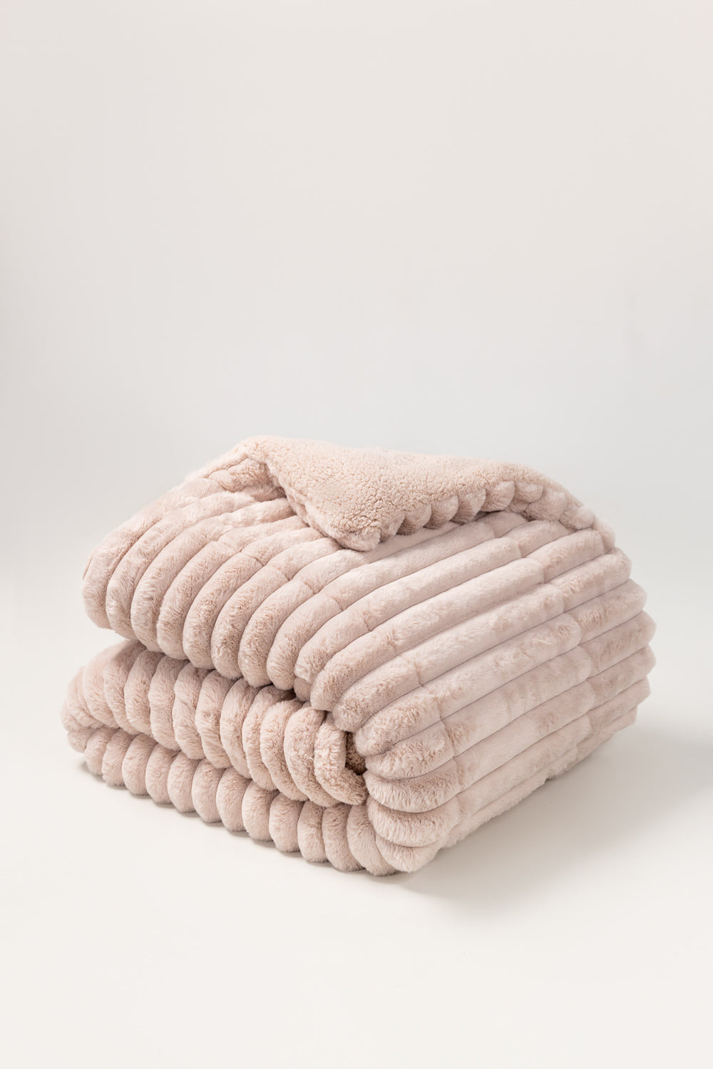 Crystal Gray Fleece Comforter