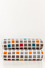 AW25-Cube Single Ply Fleece Throw